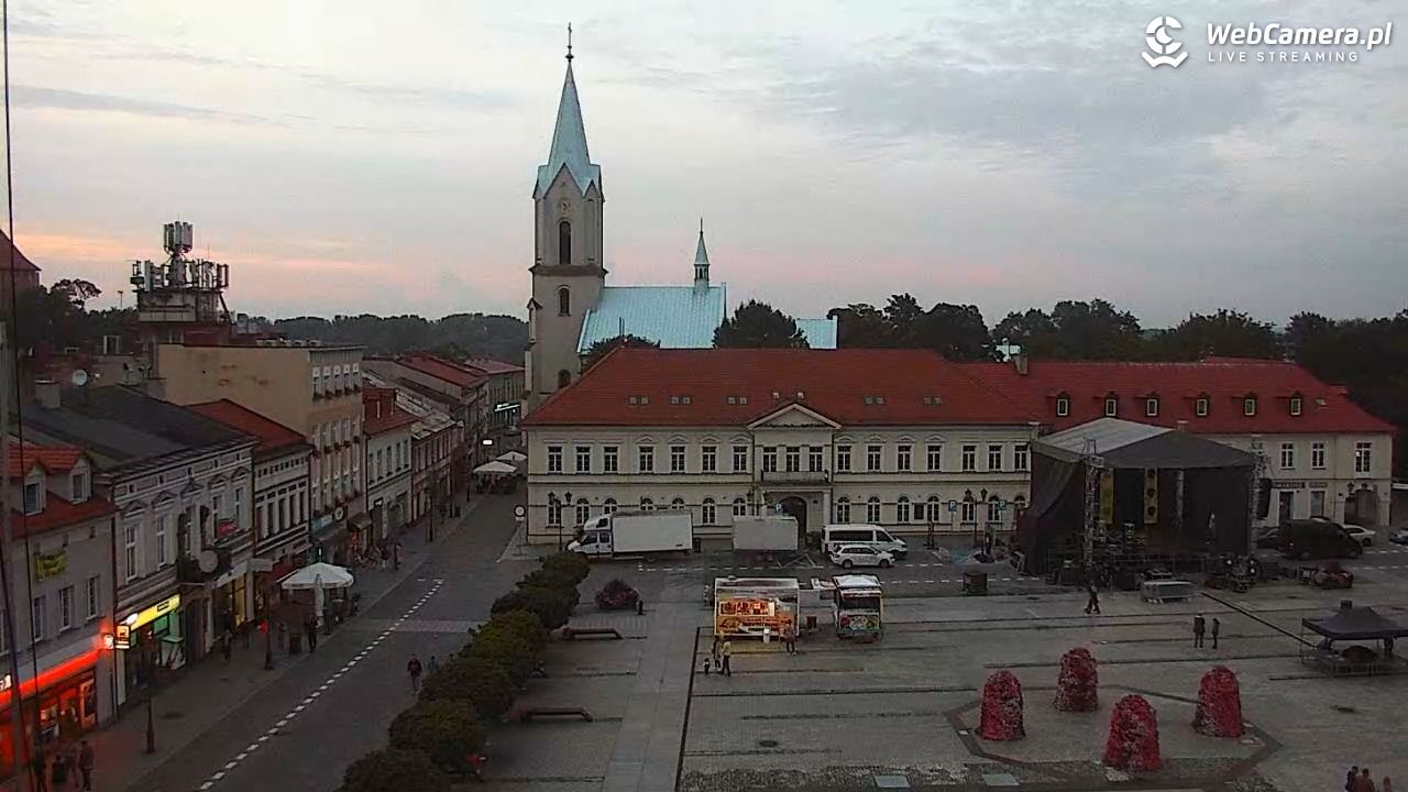 Odczarowujemy Oświęcim panoramiczny widok online na centrum Oświęcimia